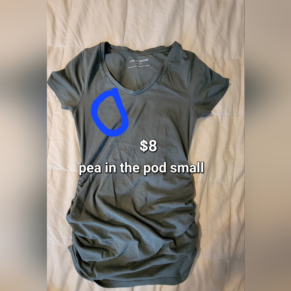 Olive Green Maternity Top